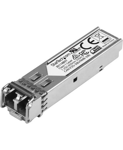 StarTech.com Gigabit Fiber 1000Base-SX SFP ontvanger module HP JD118B compatibel MM LC 550m netwerk transceiver module