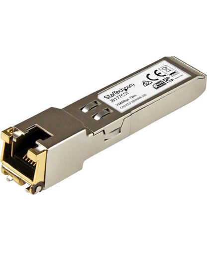 StarTech.com Gigabit RJ45 Koper / Copper SFP Transceiver Module HP J8177C Compatibel netwerk transceiver module