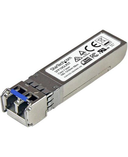 StarTech.com 10 Gigabit Fiber SFP+ Transceiver Module Cisco SFP-10G-LR Compatible SM LC 10 km netwerk transceiver module