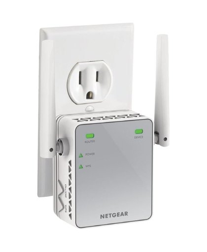 Netgear EX2700 WiFi Range Extender N300 - 1 Fast Ethernet poort