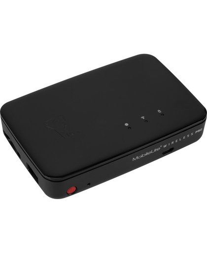 Kingston Technology MobileLite Wireless Pro USB 2.0/Wi-Fi/Ethernet Zwart geheugenkaartlezer