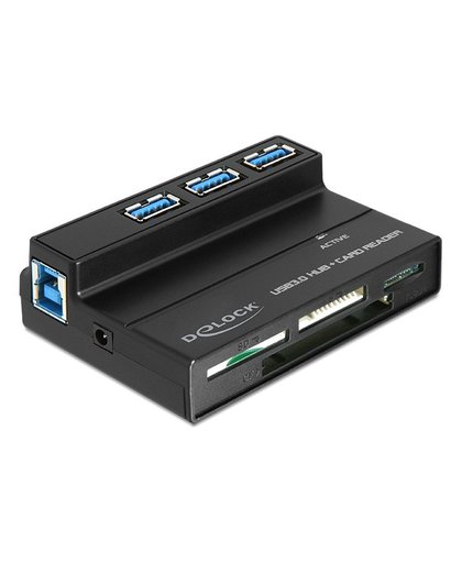 USB 3.0 Cardreader all in 1 + 3 Port USB 3.0 Hub