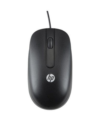 HP USB Optical Scroll Mouse muis Laser 1000 DPI Ambidextrous Zwart