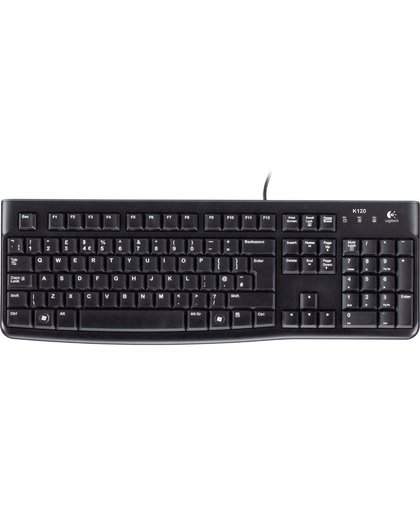 Logitech Keyboard K120 for Business US International USB QWERTY Zwart