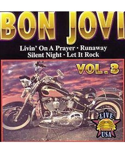 Bon Jovi - CD - Live USA Vol. 3
