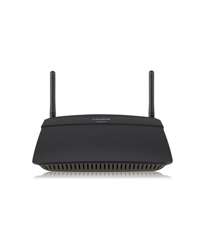 Linksys EA6100 draadloze router Dual-band (2.4 GHz / 5 GHz) Fast Ethernet Zwart