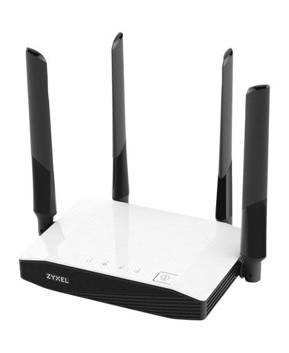 ZyXEL NBG6604 Dual-band (2.4 GHz / 5 GHz) Fast Ethernet Zwart, Wit draadloze router