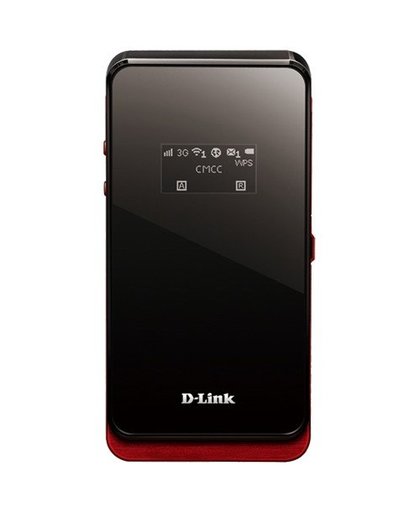 D-Link DWR-830 uitrusting voor draadloos mobiel netwerk Wi-Fi USB Zwart, Rood