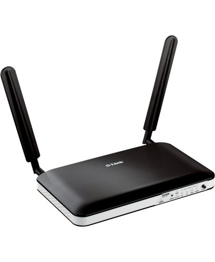 D-Link DWR-921/E Single-band (2.4 GHz) Fast Ethernet 3G 4G Zwart, Wit draadloze router