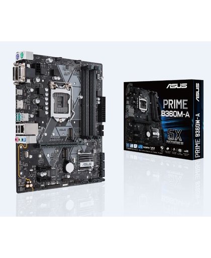 ASUS PRIME B360M-A LGA 1151 (Socket H4) Intel® B360 micro ATX