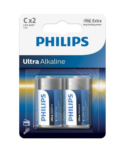 Philips Batterij LR14E2B/10 niet-oplaadbare batterij
