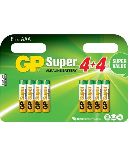 24A Super Alkaline 8x AAA Multipack