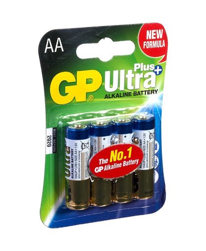 Ultra Plus Alkaline AA batterijen