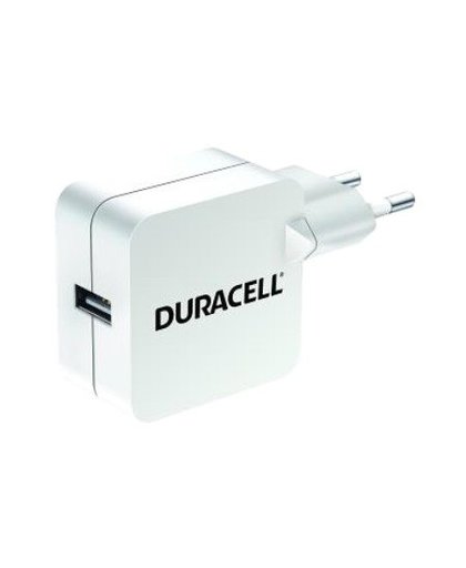 Duracell DRACUSB2W-EU oplader voor mobiele apparatuur Binnen Wit