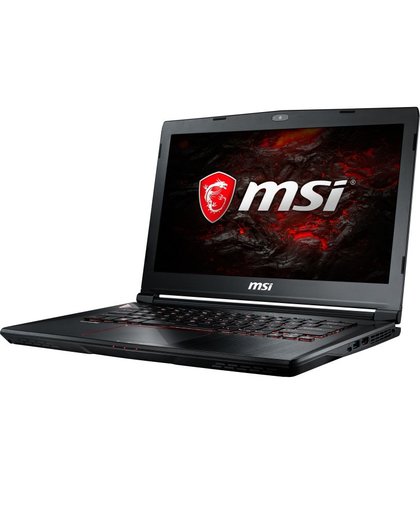 MSI Gaming GS43VR 7RE(Phantom Pro)-059NL Zwart Notebook 35,6 cm (14") 1920 x 1080 Pixels 2,8 GHz Zevende generatie Intel® Core™ i7 i7-7700HQ