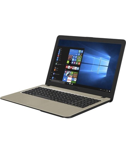 ASUS R540UA-DM123T Zwart, Chocolade Notebook 39,6 cm (15.6") 1920 x 1080 Pixels 2,00 GHz Zesde generatie Intel® Core™ i3 i3-6006U