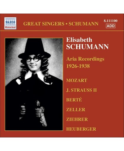 Schumann, Elisabeth: Mozart An