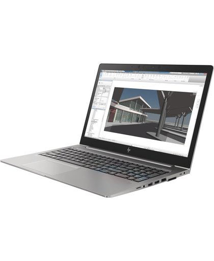 HP ZBook 15U G5 Grijs Mobiel werkstation 39,6 cm (15.6") 1920 x 1080 Pixels 1,80 GHz Intel® 8ste generatie Core™ i7 i7-8550U