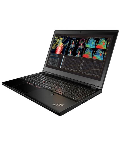 Lenovo ThinkPad P51 Zwart Mobiel werkstation 39,6 cm (15.6") 1920 x 1280 Pixels 2,8 GHz Zevende generatie Intel® Core™ i7 i7-7700HQ