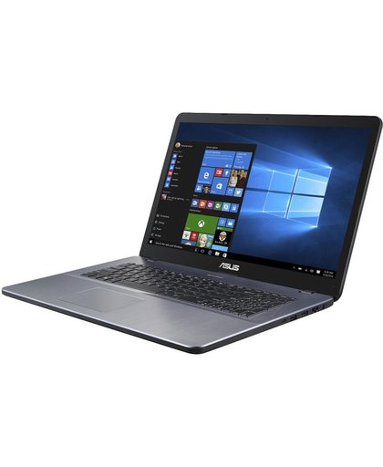 ASUS R702UA-BX327T Grijs Notebook 43,9 cm (17.3") 1600 x 900 Pixels 2,40 GHz Zevende generatie Intel® Core™ i3 i3-7100U