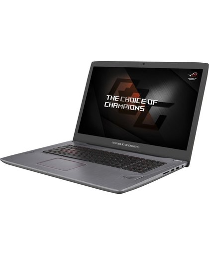 ASUS ROG Strix GL702VS-BA253T Titanium Notebook 43,9 cm (17.3") 1920 x 1080 Pixels 2,8 GHz Zevende generatie Intel® Core™ i7 i7-7700HQ