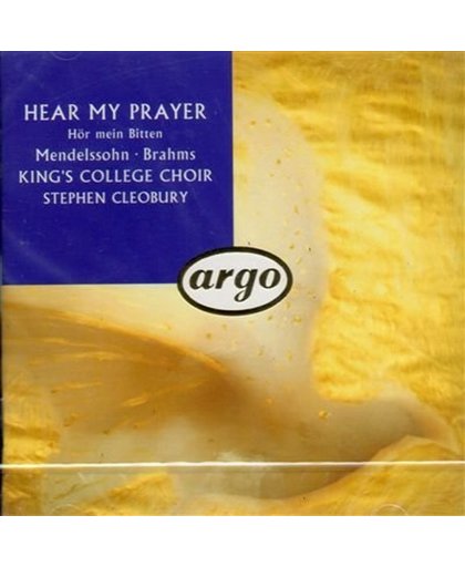 HEAR MY PRAYER   Mendelssohn- Brams