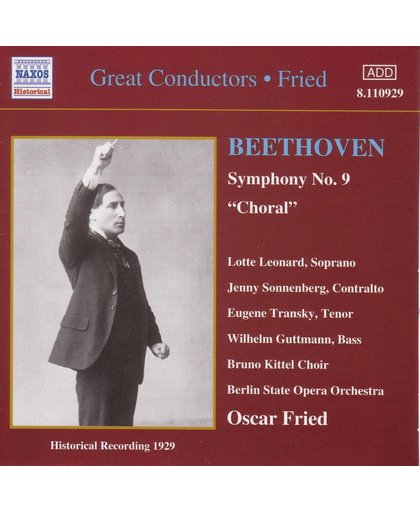 Historical - Great Conductors - Oscar Fried - Beethoven