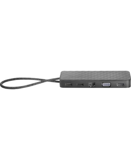 HP USB-C Mini USB 3.0 (3.1 Gen 1) Type-C Zwart