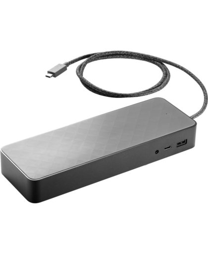 HP USB-C Universal Dock USB 3.0 (3.1 Gen 1) Type-C Zwart