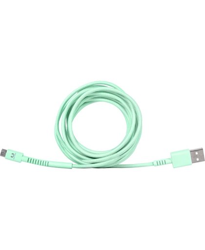 Fabriq Micro USB Cable 3m Peppermint