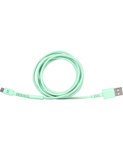 Fabriq Micro USB Cable 1,5m Peppermint