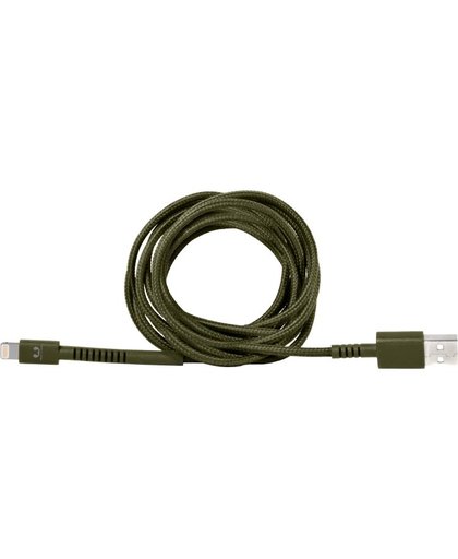 Fabriq Lightning Cable 3m Army