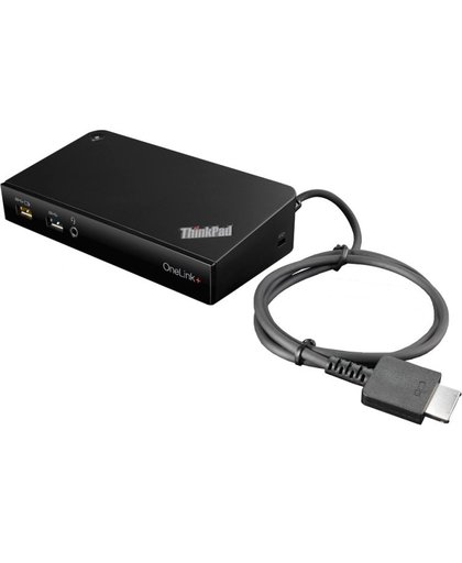 Lenovo 40A40090EU USB 3.0 (3.1 Gen 1) Type-A Zwart notebook dock & poortreplicator