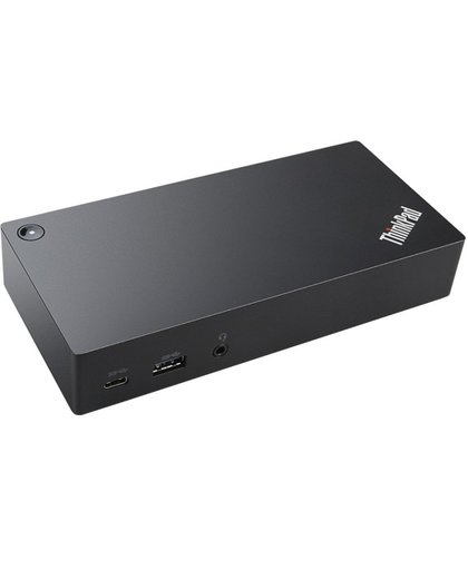 Lenovo 40A90090EU USB 3.0 (3.1 Gen 1) Type-C Zwart notebook dock & poortreplicator
