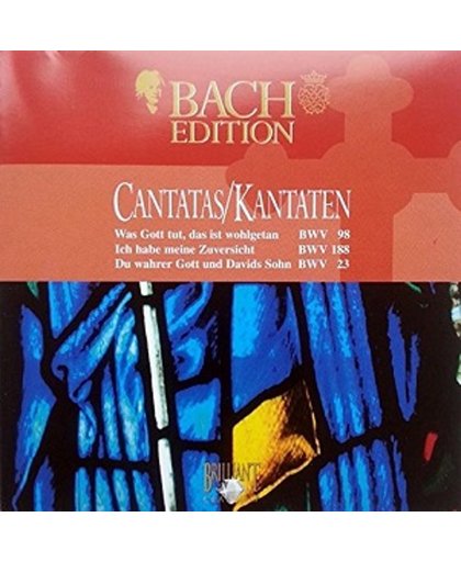 1-CD BACH - CANTATAS BWV 98 / 188 / 23 - VARIOUS
