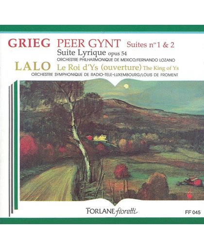 Grieg: Peer Gynt Suites Nos. 1 & 2; Suite Lyrique, Op. 54; Lalo: Le Roi d'Ys