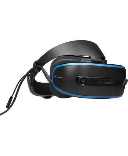 MEDION MR Glasses X1000 Op het hoofd gedragen beeldscherm (HMD) 380g Zwart, Blauw