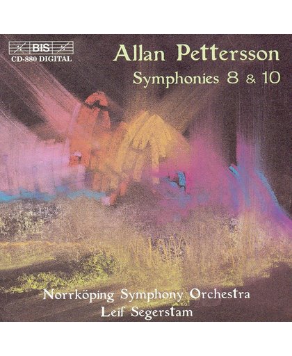 Pettersson: Symphonies no 8 & 10 / Segerstam, Noorkoping SO
