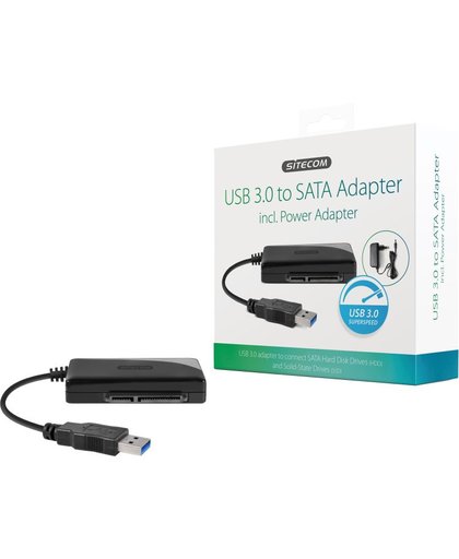 USB 3.0 to SATA Adapter incl. Power Adapter
