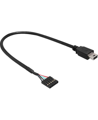 USB 2.0 pin header > mini USB, 30cm
