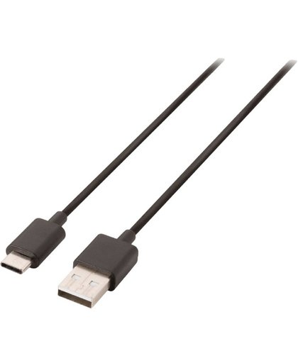 Valueline USB 2.0 Kabel USB-C Male - A Male, 1m