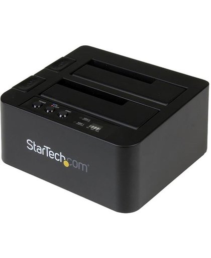 StarTech.com USB 3.1 (10Gbps) Standalone Duplicator Dock voor 2.5" & 3.5" SATA SSD/HDD schijven met Fast-Speed Duplication tot 28GB/min