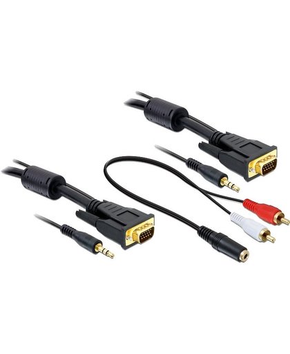 Cable VGA + Sound 3m male-male
