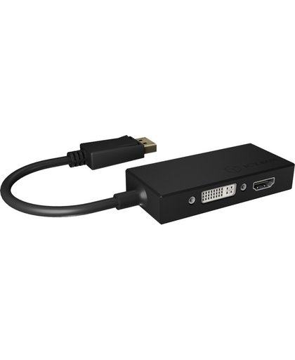 IB-AC1031 DisplayPort - HDMI / DVI-D /VGA adapter