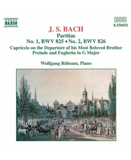 Bach: Partitas nos. 1 & 2, etc. / Wolfgang Rubsam