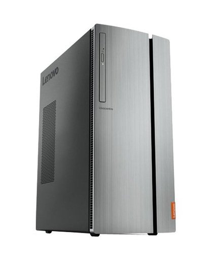 Lenovo IdeaCentre 720 3,2 GHz AMD Ryzen 5 1400 Zwart, Zilver Toren PC