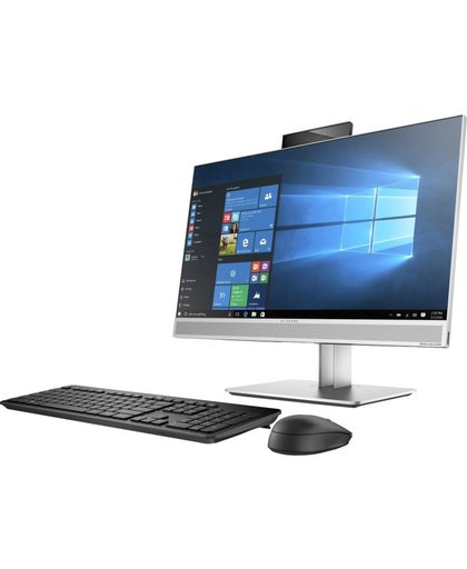 HP 800 G3 58,4 cm (23") 1920 x 1080 Pixels Touchscreen 3,4 GHz Zevende generatie Intel® Core™ i5 i5-7500 Zilver Alles-in-één-pc