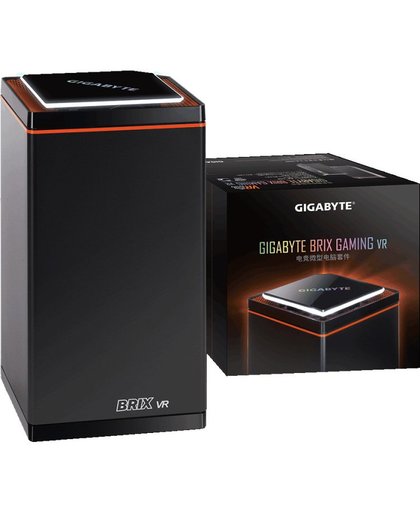 Gigabyte GB-BNi7HG6-1060 (rev. 1.0) HM175 BGA 1440 2,8 GHz i7-7700HQ 2.6L maat pc Zwart