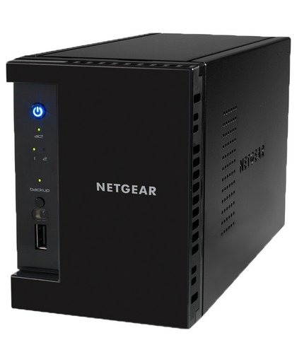 Netgear ReadyNAS 212 Ethernet LAN Zwart NAS