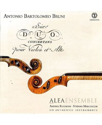 Antonio Bartolomeo Bruni: Six duo Concertans Pour Violon Et Alto